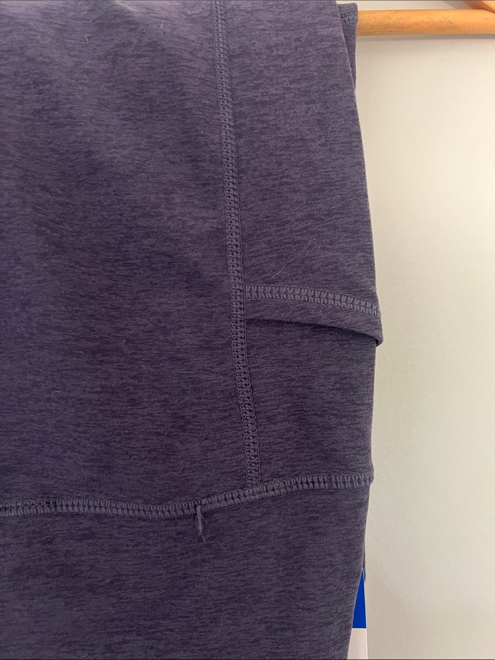 Kirkland Signature Heathered Purple bootcut Leggings